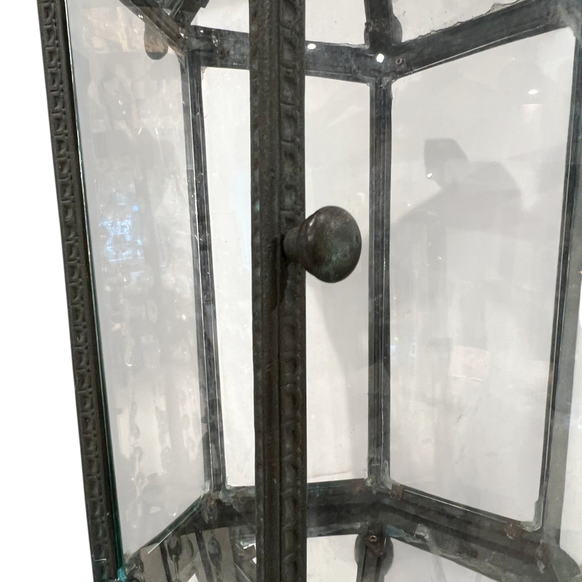 19th Century Italian Pair of Bronze Lanterns