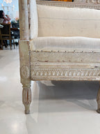 Antique Swedish Neoclassical Bench