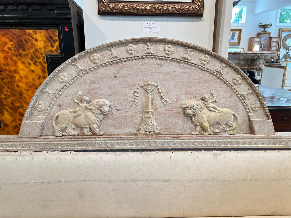 Antique Swedish Neoclassical Bench