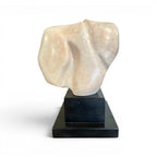Augusto Ortego Escobedo Abstract Marble Sculpture, Signed 1988