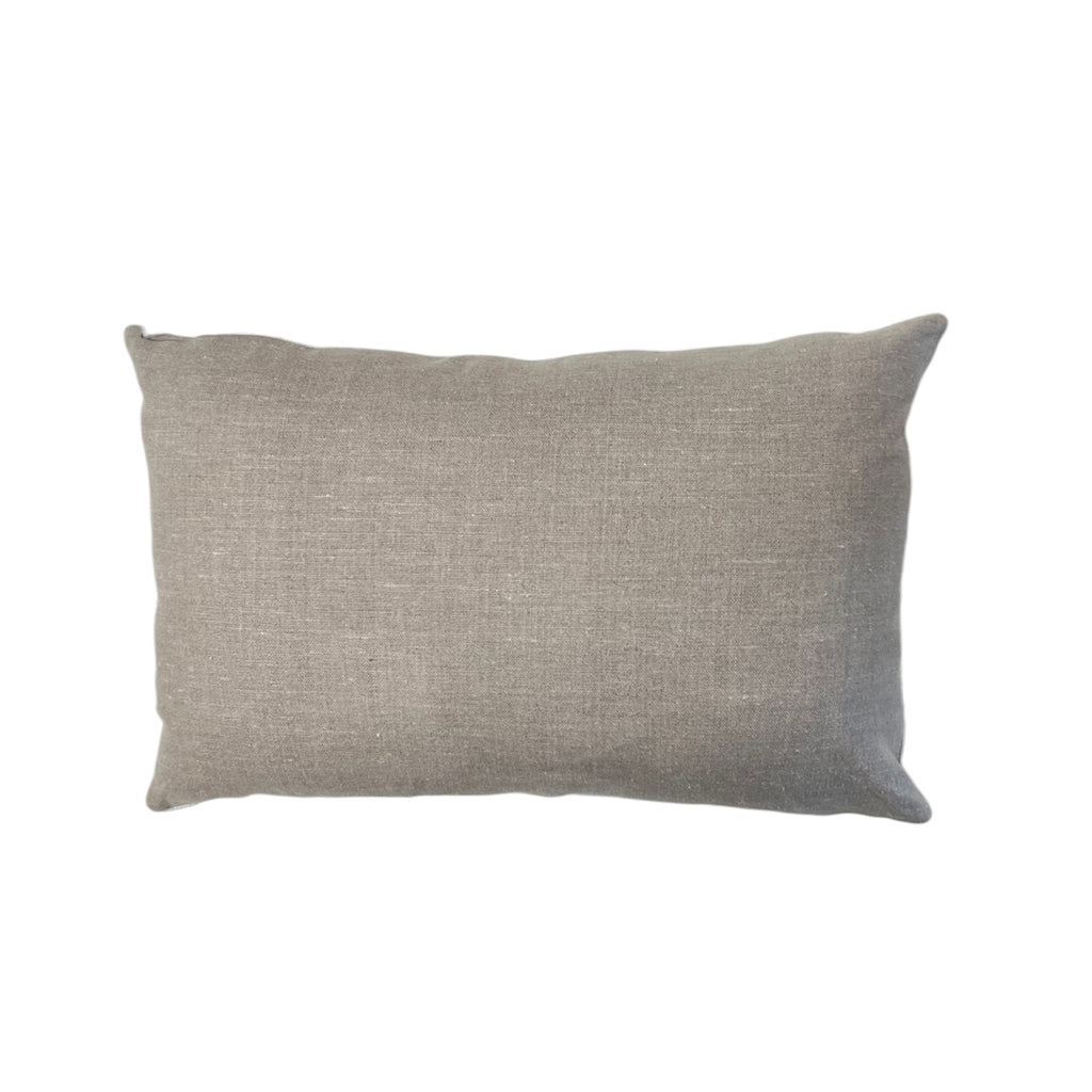 Flax & Oyster Lumbar Pillow