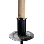 Pair of Spanish Black Iron Antique Floor Lamps