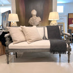 19th Century Swedish Bench with Griffons