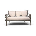19th Century Swedish Bench with Griffons