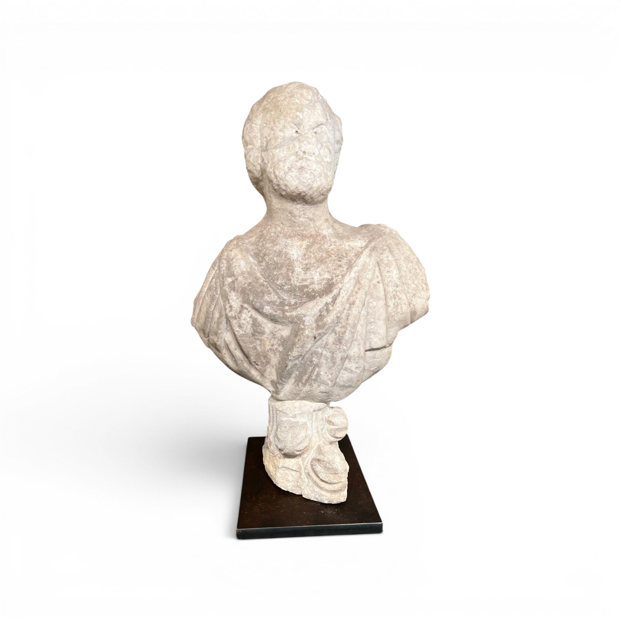 18th Century Italian Roman Emperor Marble Bust
