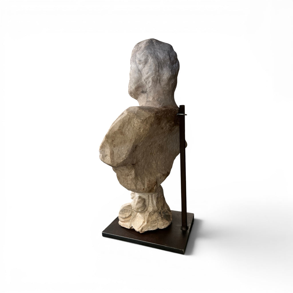 18th Century Italian Roman Emperor Marble Bust