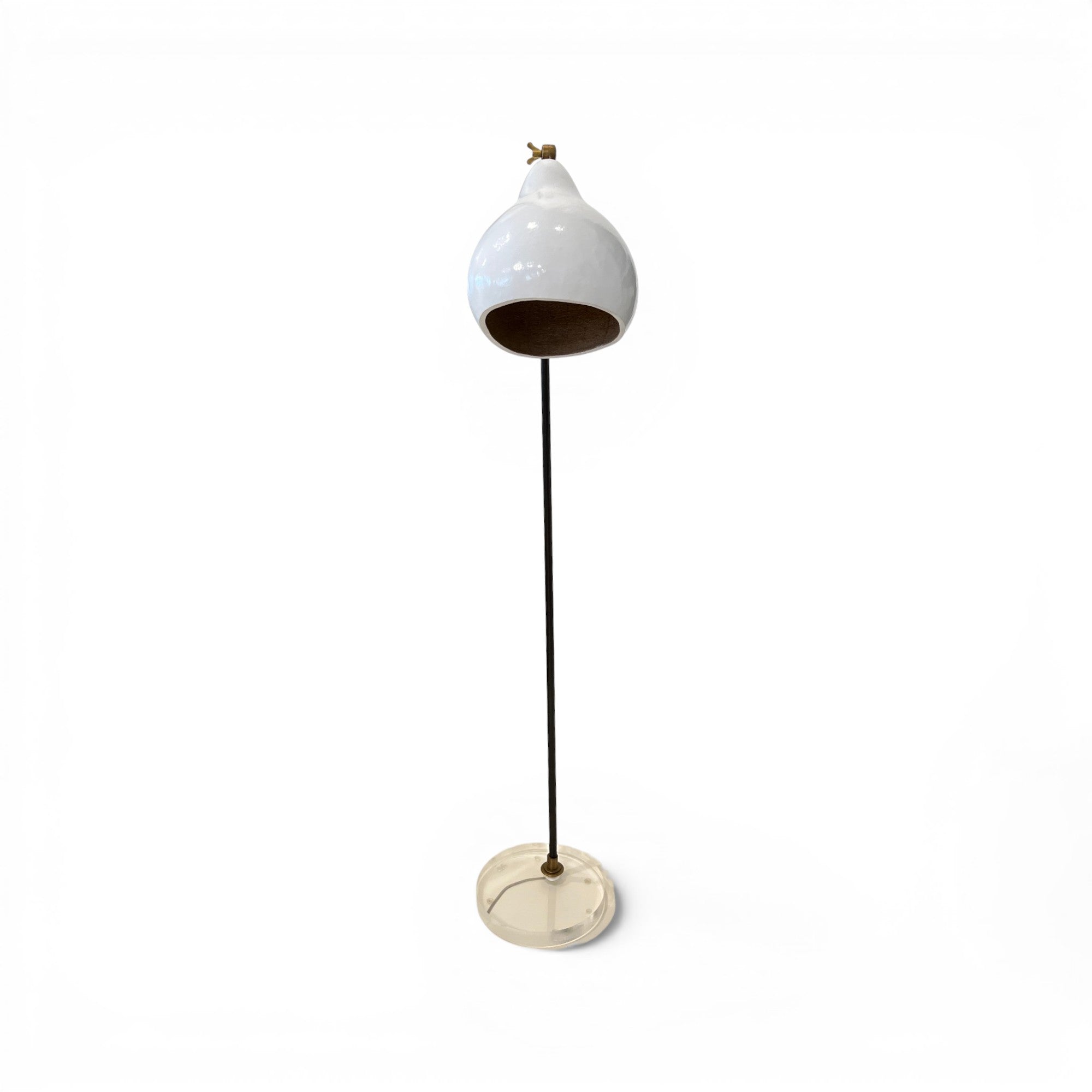 Gourd Floor Lamp - White