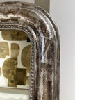 19th Century Louis Philippe Silverleaf Mirror - Large Scale