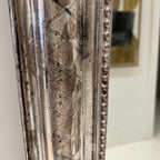 19th Century Louis Philippe Silverleaf Mirror - Large Scale