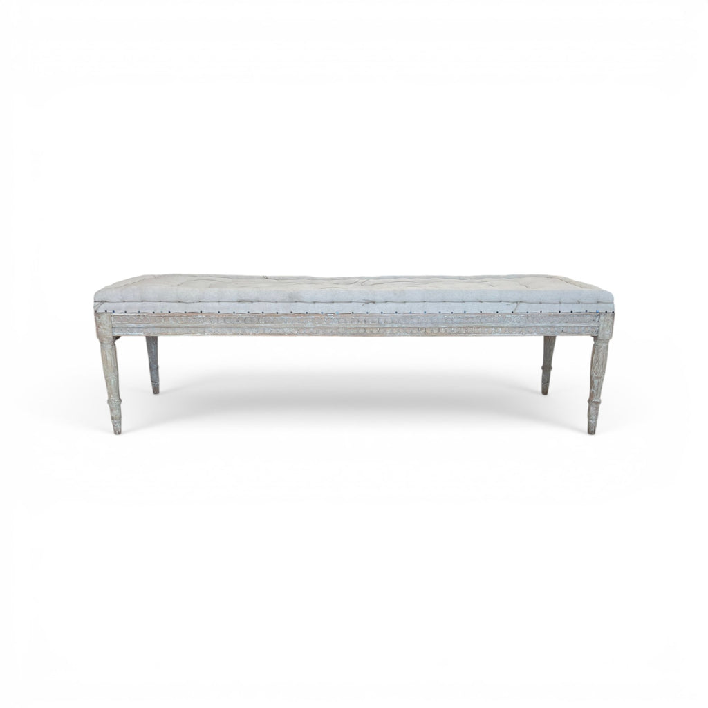 19th Century Gustavian Backless Bench