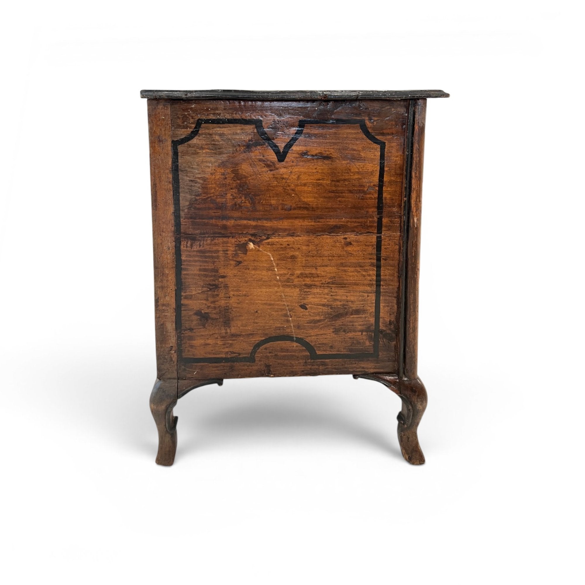 18th Century Venetian Buffet or Cabinet with Ebonized Inlay