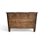18th Century French Louis XV Walnut Chest or Commode with Original Bronze Hardware