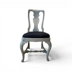 18th Century Swedish Rococo Set of 8 Chairs