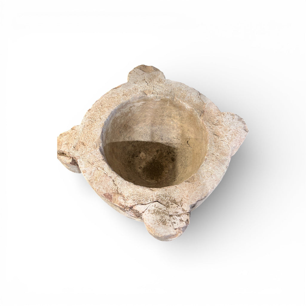 18th/19th Century Antique Mortar Bowl - Large