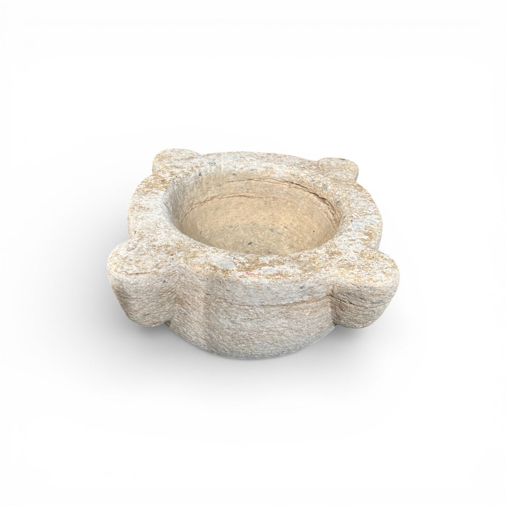 18th/19th Century Antique Mortar Bowl - Medium
