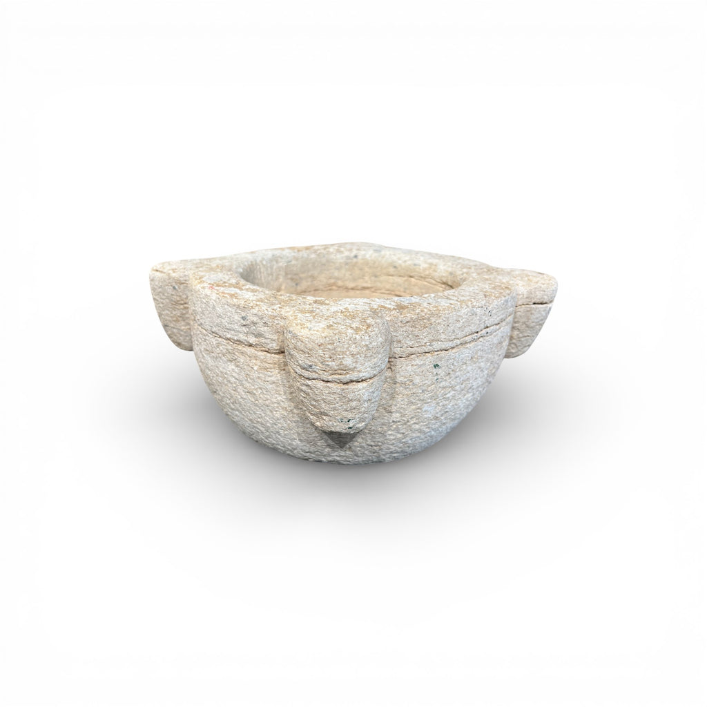 18th/19th Century Antique Mortar Bowl - Medium