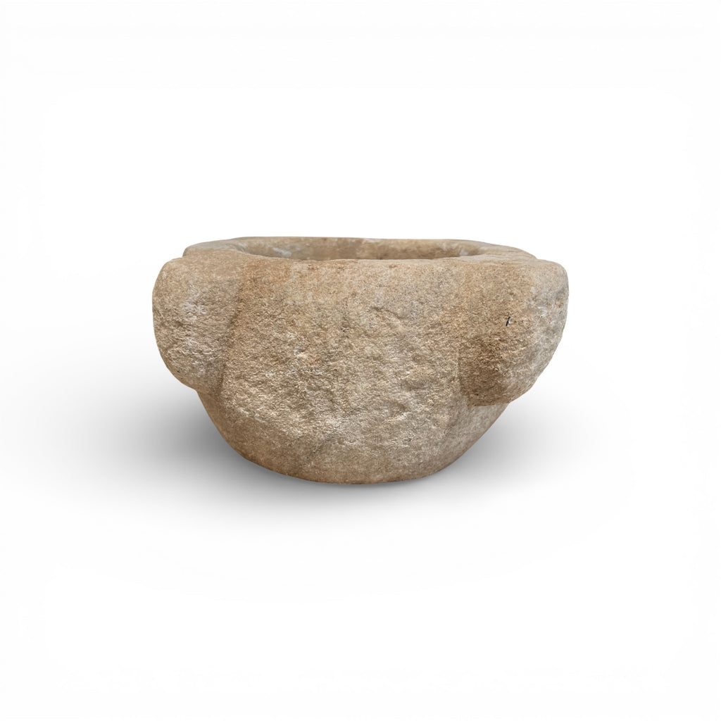 18th/19th Century Antique Mortar Bowl - Medium
