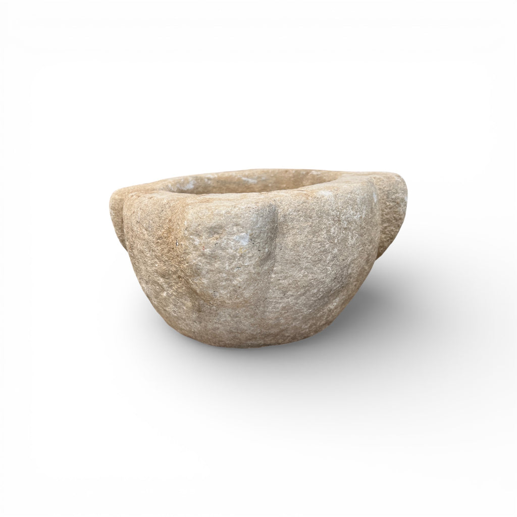 18th/19th Century Antique Mortar Bowl - Medium