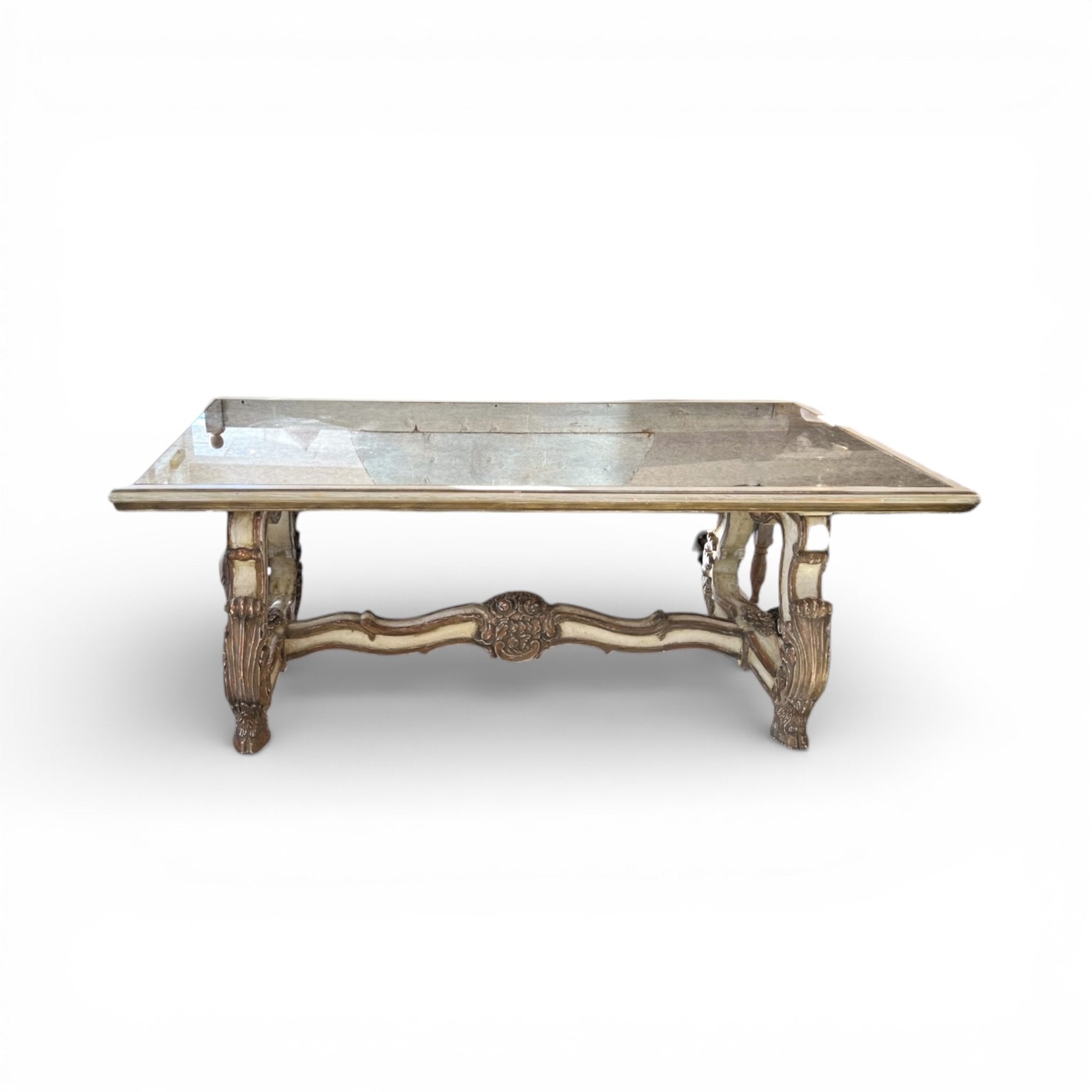 Maison Mirrored Top Table Desk
