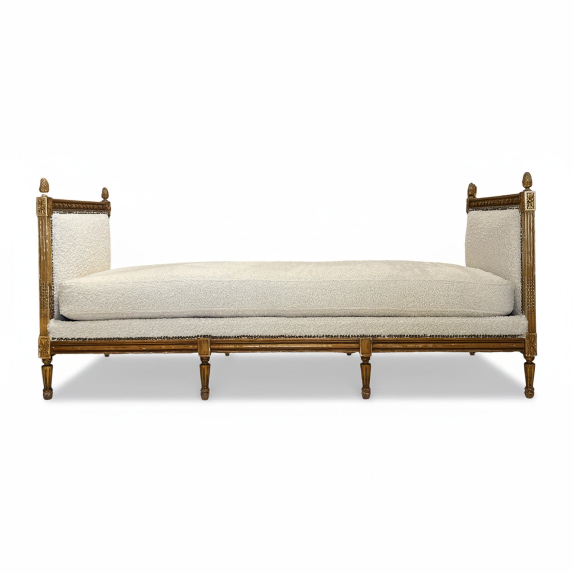 19th Century Louis XVI Gilded Daybed