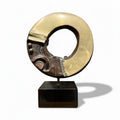 Modern Abstract Bronze Sculpture - Signed