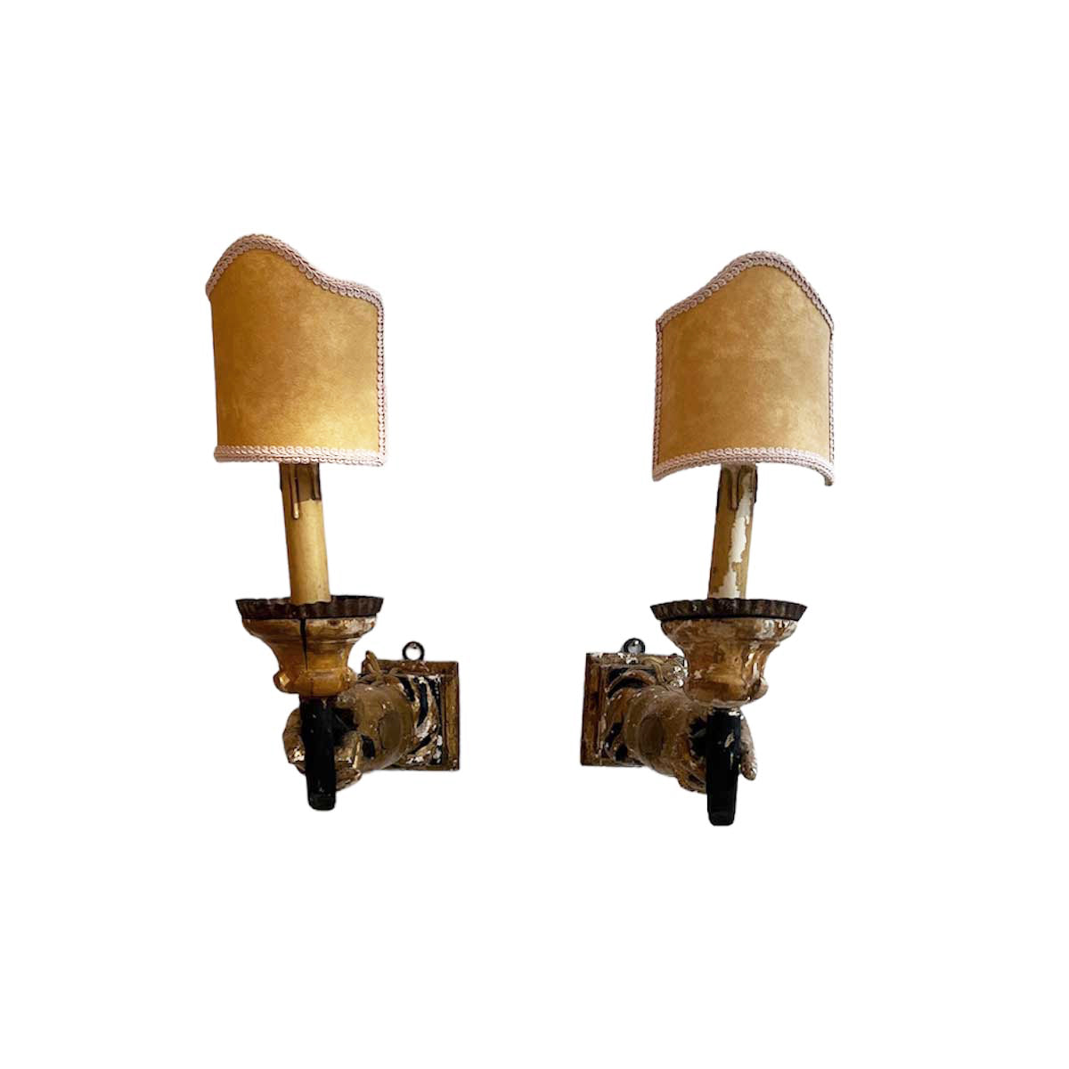 Pair of 18th Century Italian Arm Sconces