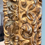 18th Century German Rare Antique Louis XIV/XV Gilded Mirror