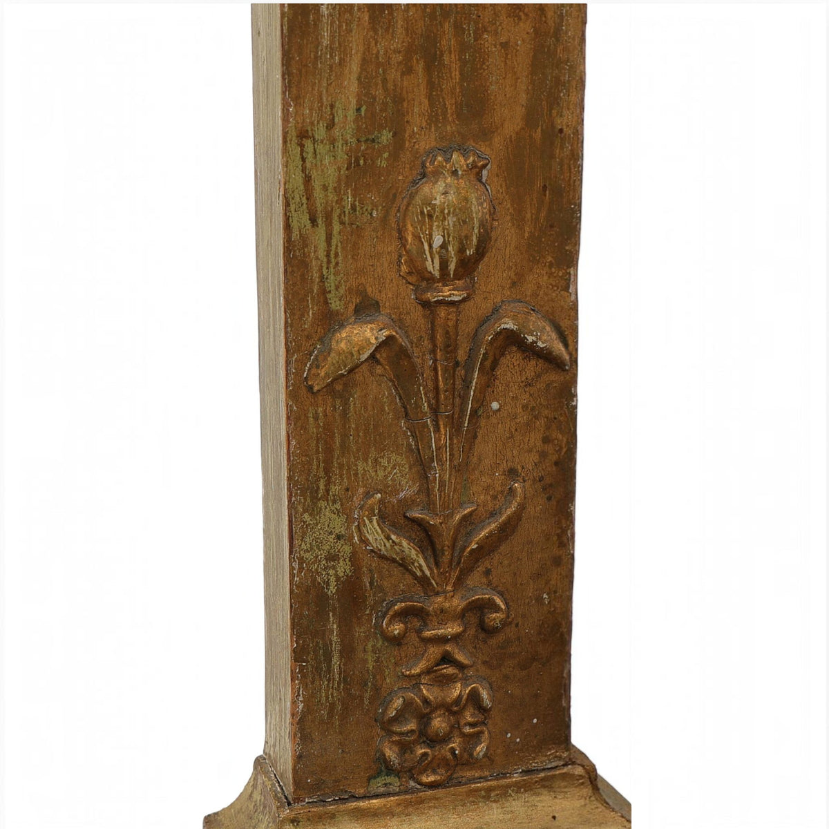 19th Century Swedish Lyre Console with Marble Top by Carl Johan