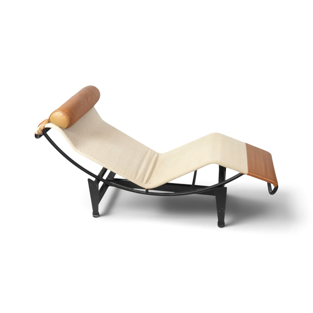 Mid-Century French Charlotte Perriand LC4 Chaise Rare B306