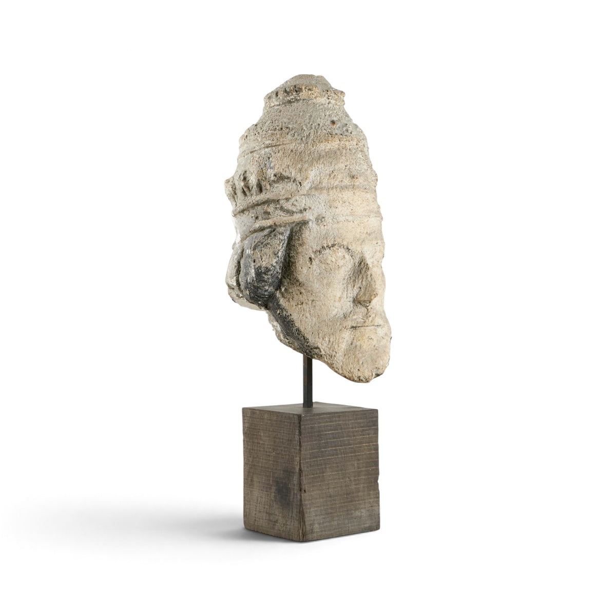 16th Century Italian Limestone Bust of St. Peter