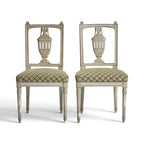 Early 20th Century Set of 12 Louis XVI Style Chairs with Urn Back