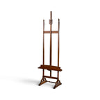19th Century French Easel with Turned Spacer and Finials
