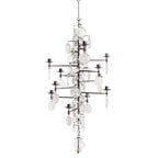 Mid-Century Swedish Erik Höglund 12-Light Chandelier