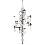 Mid-Century Swedish Erik Höglund 12-Light Chandelier