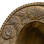18th Century Swedish Pair of Brass Baroque Style Sconces