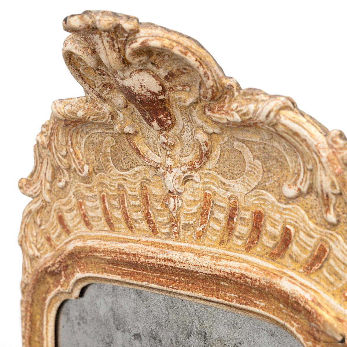 18th Century Rococo Mirror from Stockholm