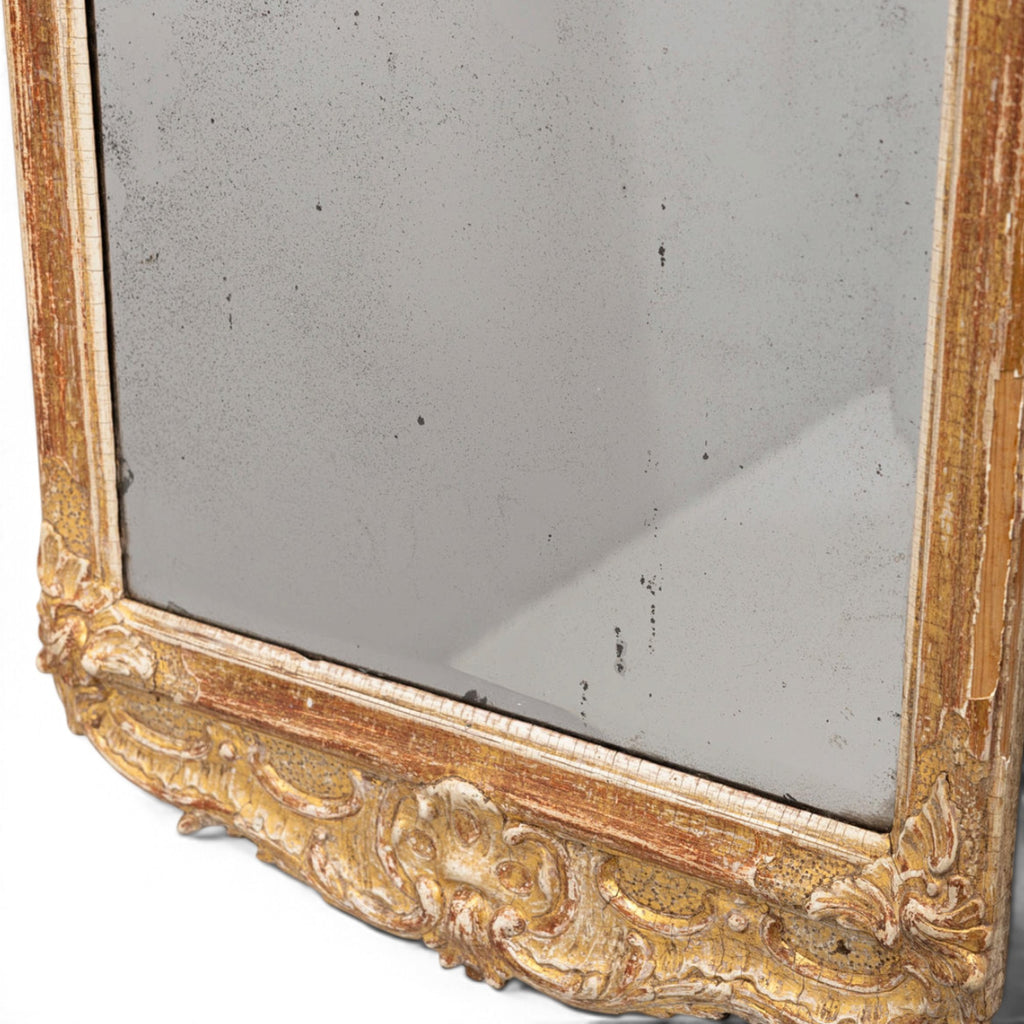 18th Century Rococo Mirror from Stockholm
