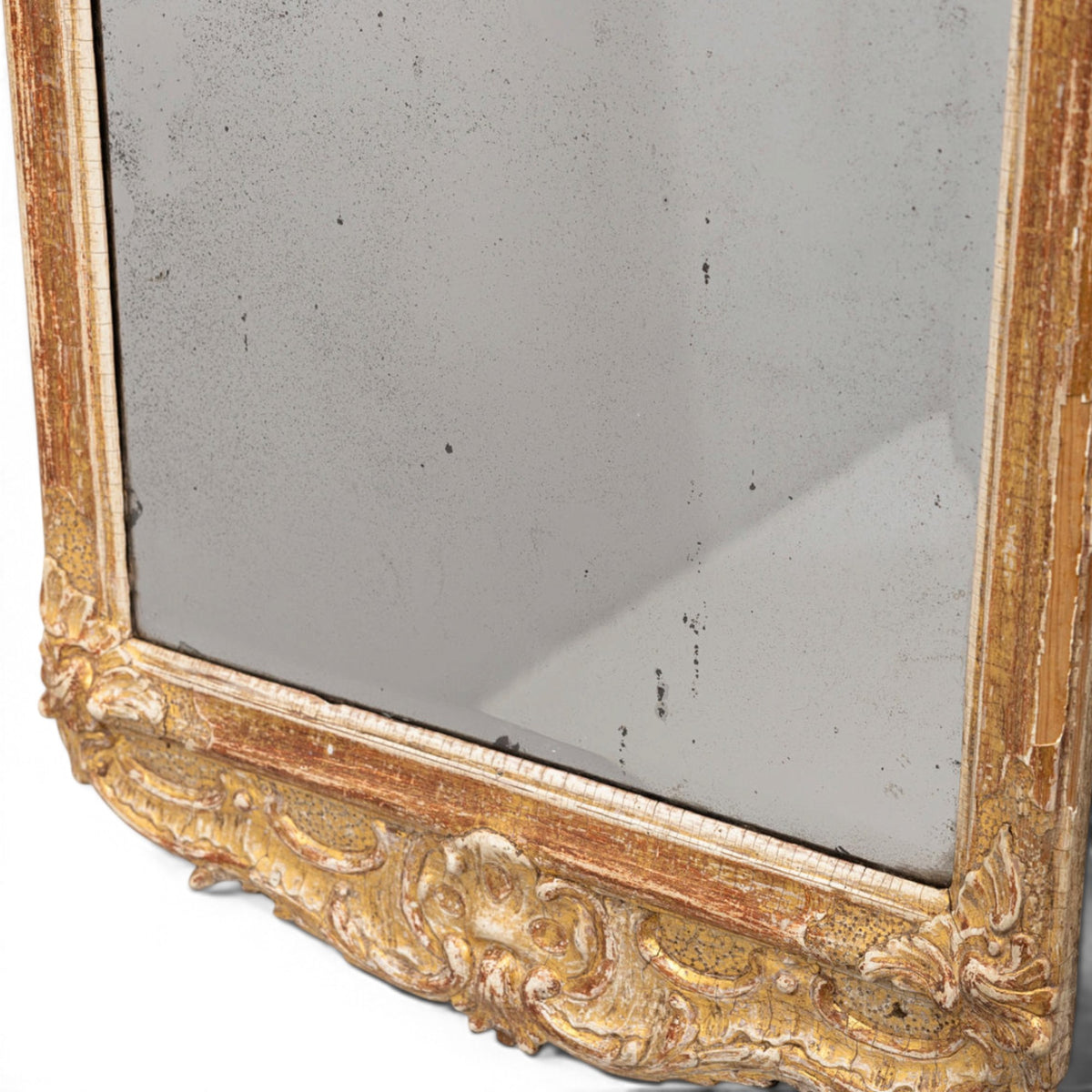 18th Century Rococo Mirror from Stockholm