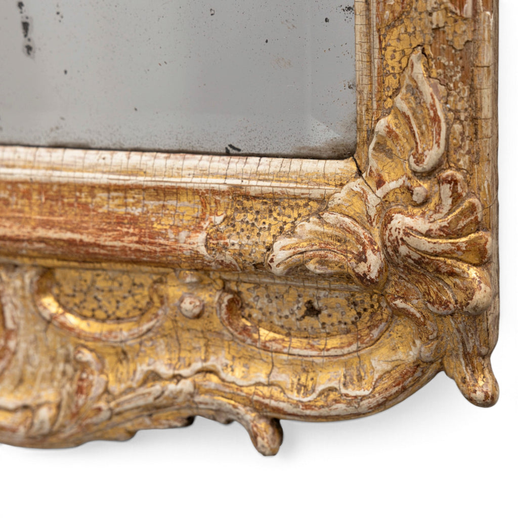 18th Century Rococo Mirror from Stockholm
