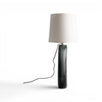 Smokey Teardrop Table Lamp