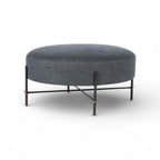 Dominique Round Ottoman