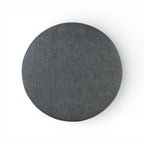 Dominique Round Ottoman