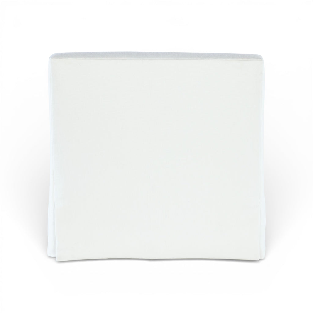 François Skirted Swivel Chair