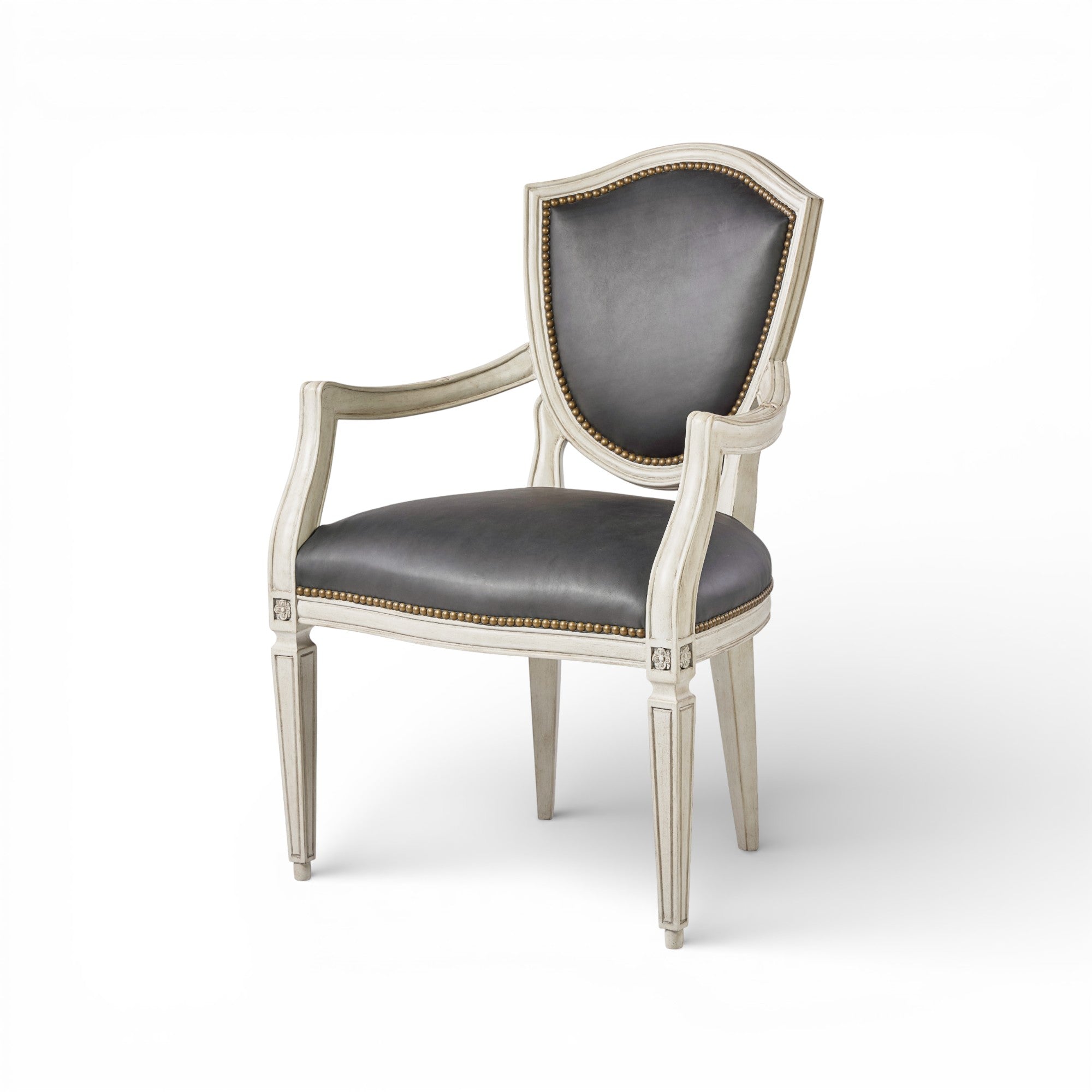 Jean Luc Shield Back Arm Chair