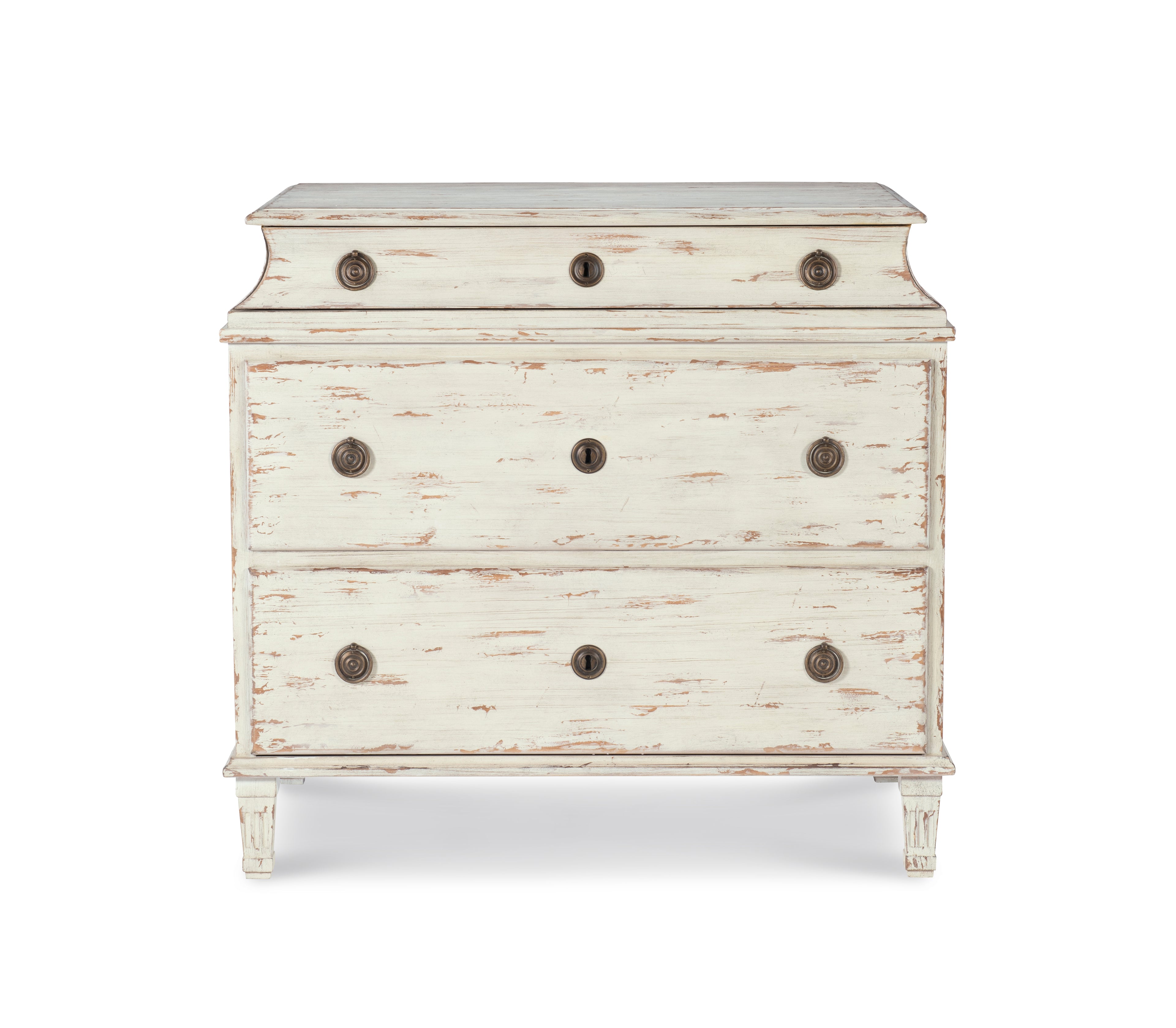 Alexandre I Nightstand - Swedish Scraped Bone