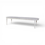 Lutetia Swedish Dining Table - Swedish Rubbed White