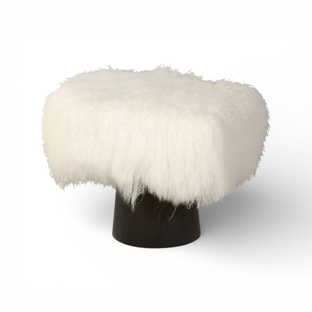 Pompidou Italian Mongolian Lamb Stool