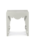 Sven Lamp Table - French White Plaster