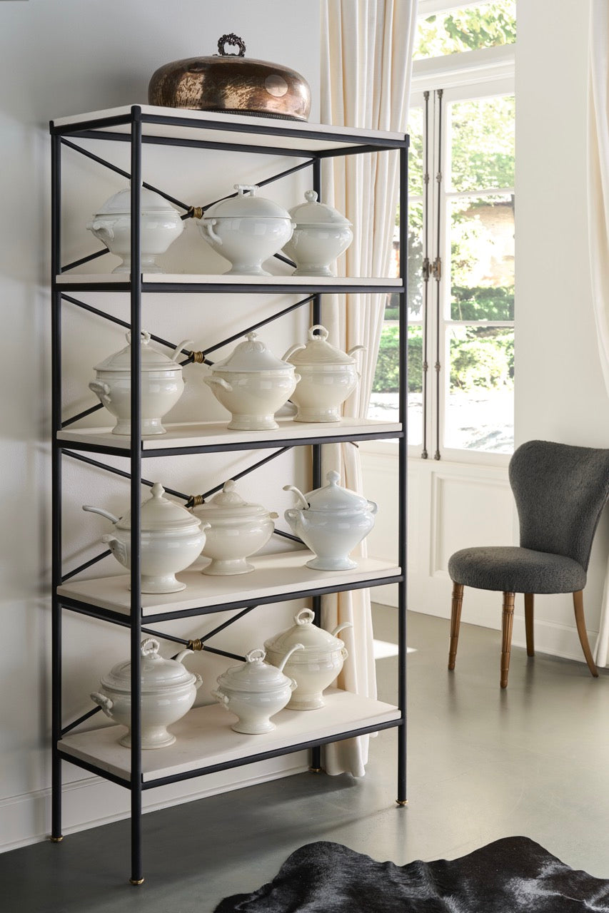 Grand Montmartre Etagere - Iron & Brass Knot