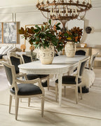 Jean Luc Shield Back Arm Chair